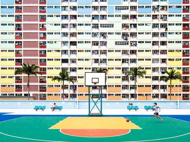 Hong Kong, High Rise Playground